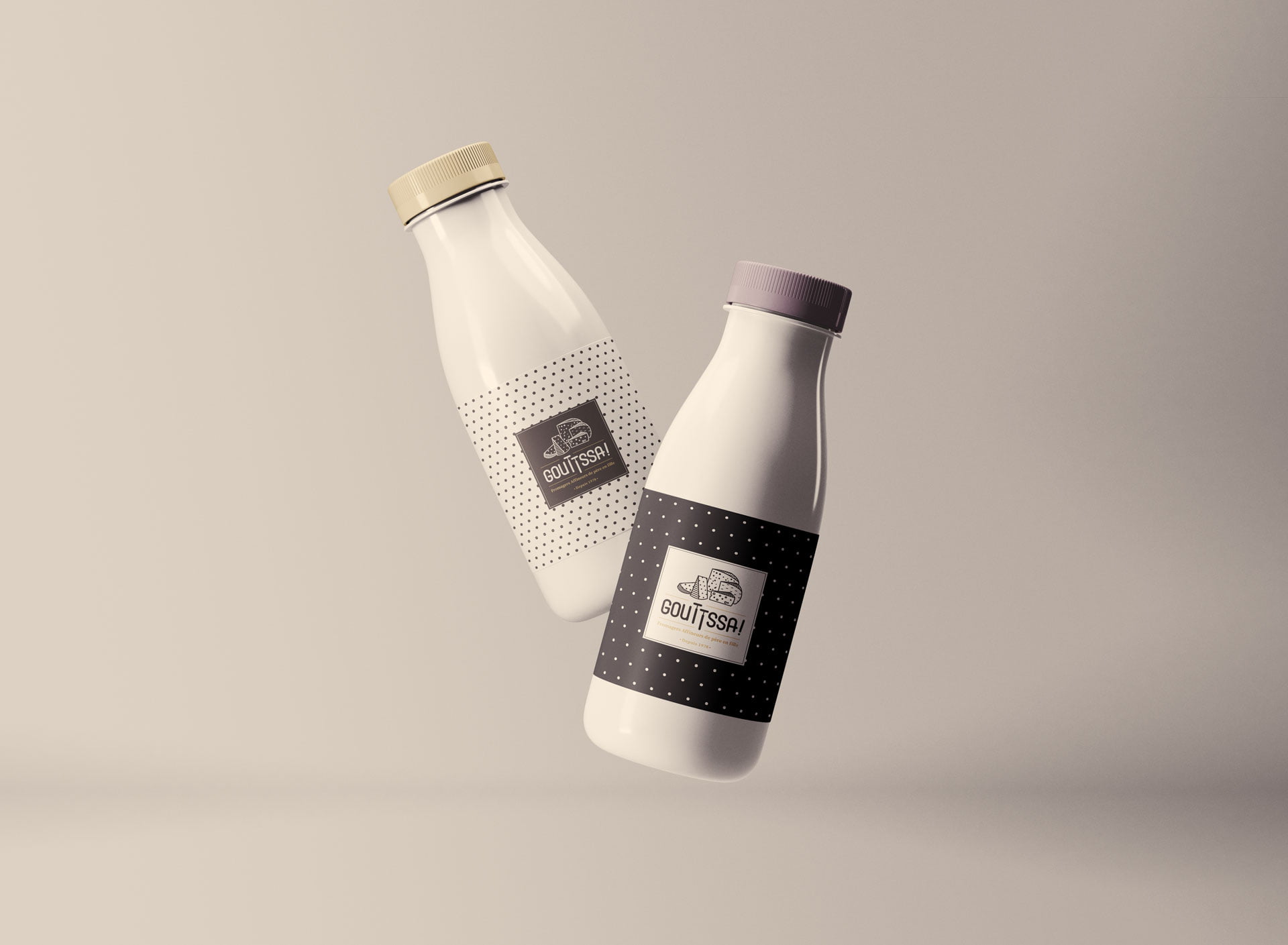 Gouttssa Floating Bottles