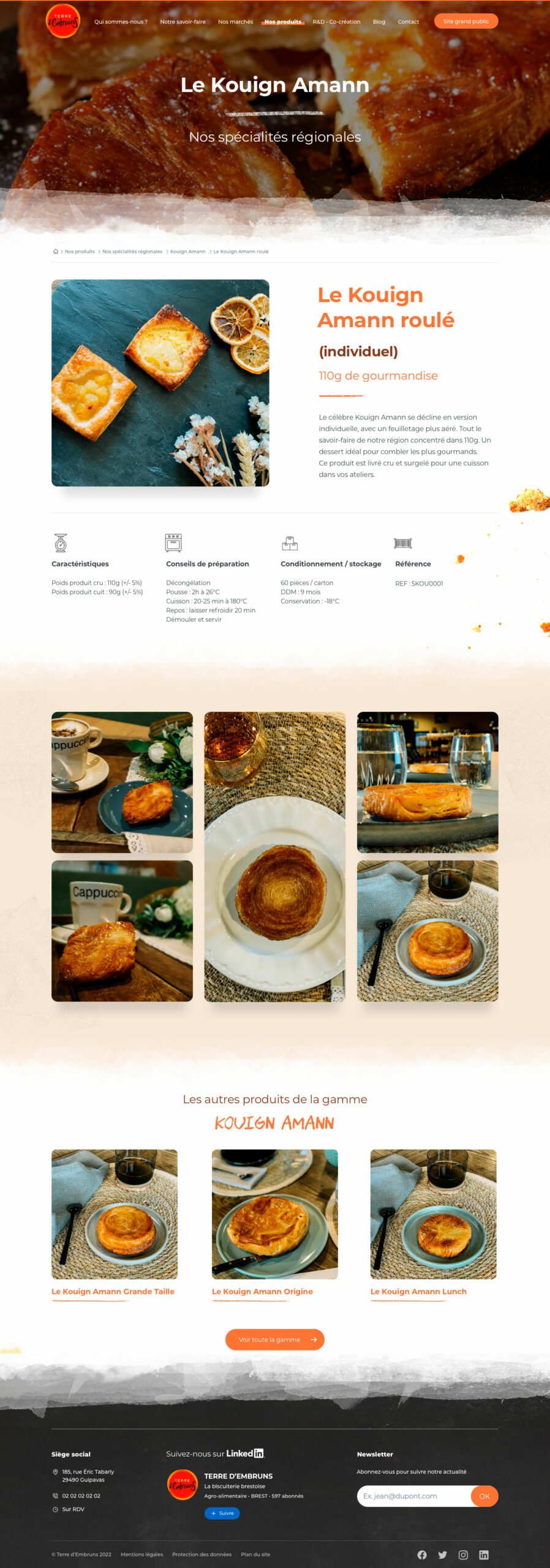B2B Nos produits Kouign Amann DETAIL scaled