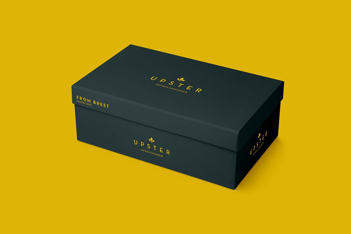 Free Shoe Box Mockup PSD 2018