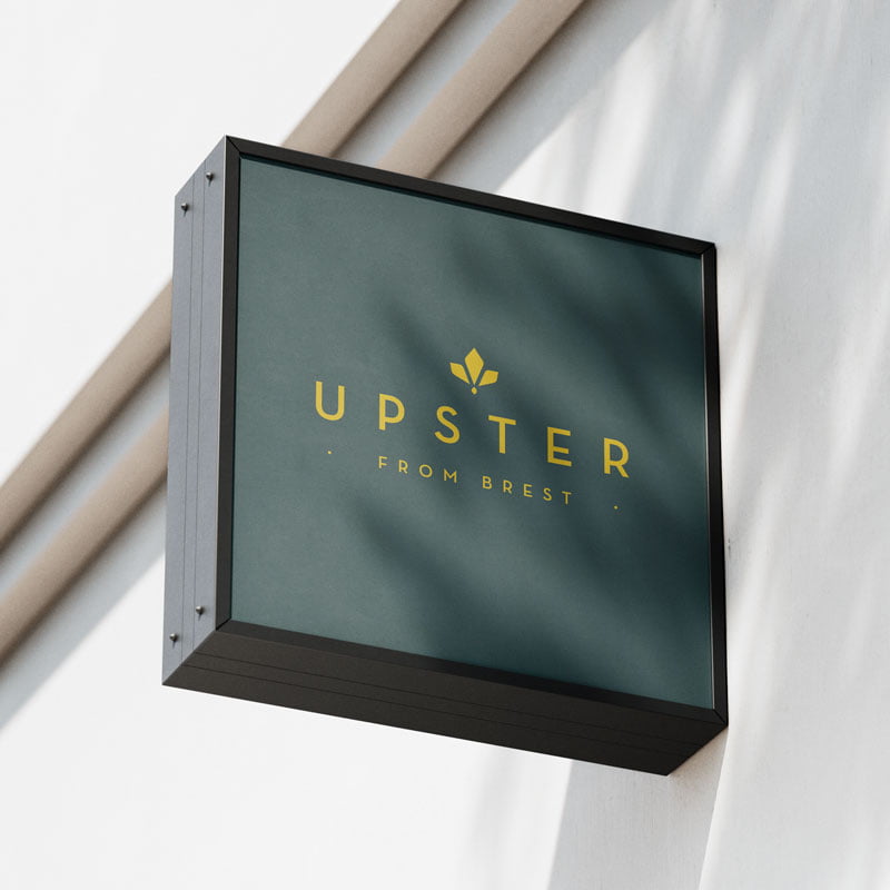 UPSTER Sign