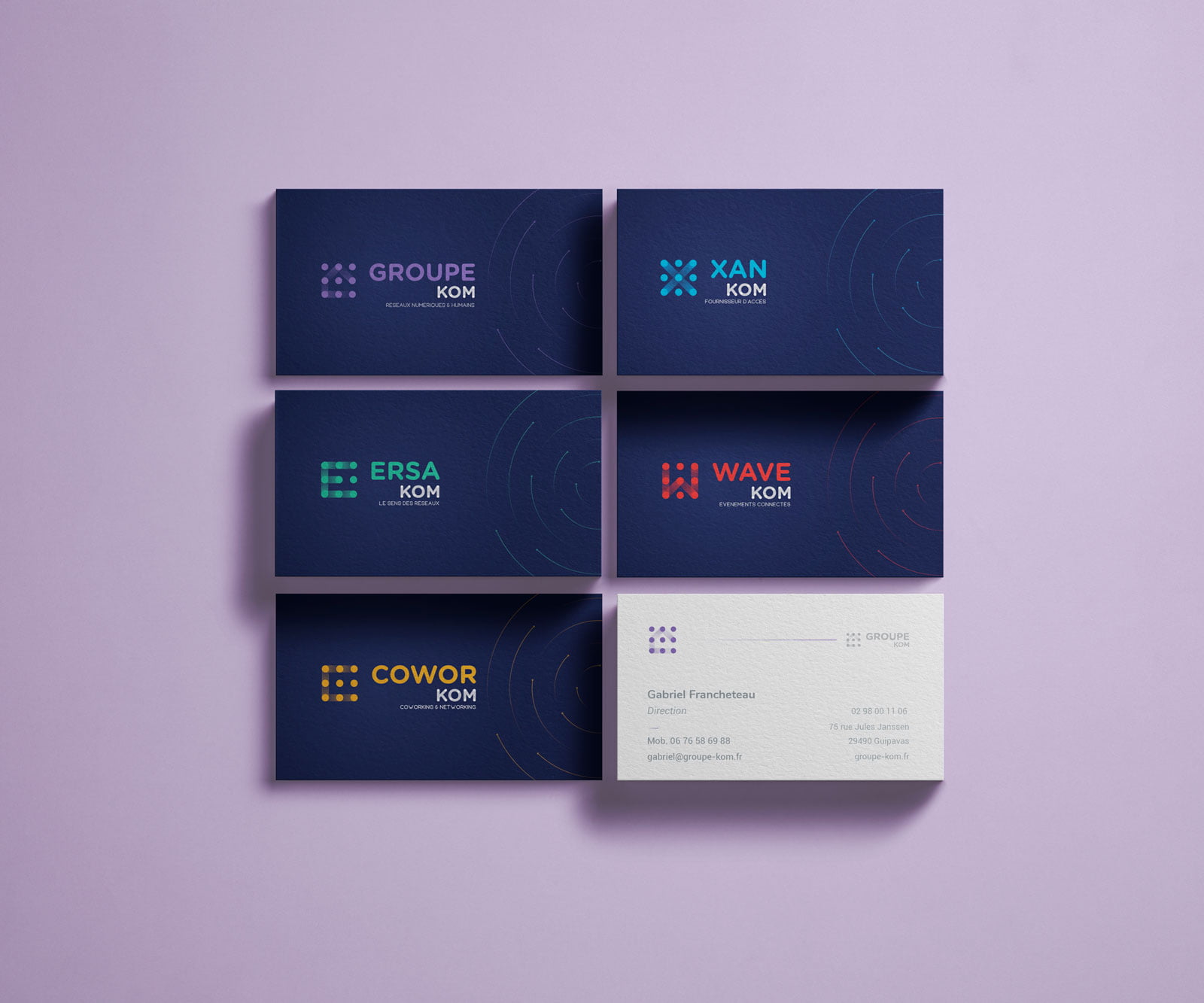 XANKOM BUSINESS CARDS