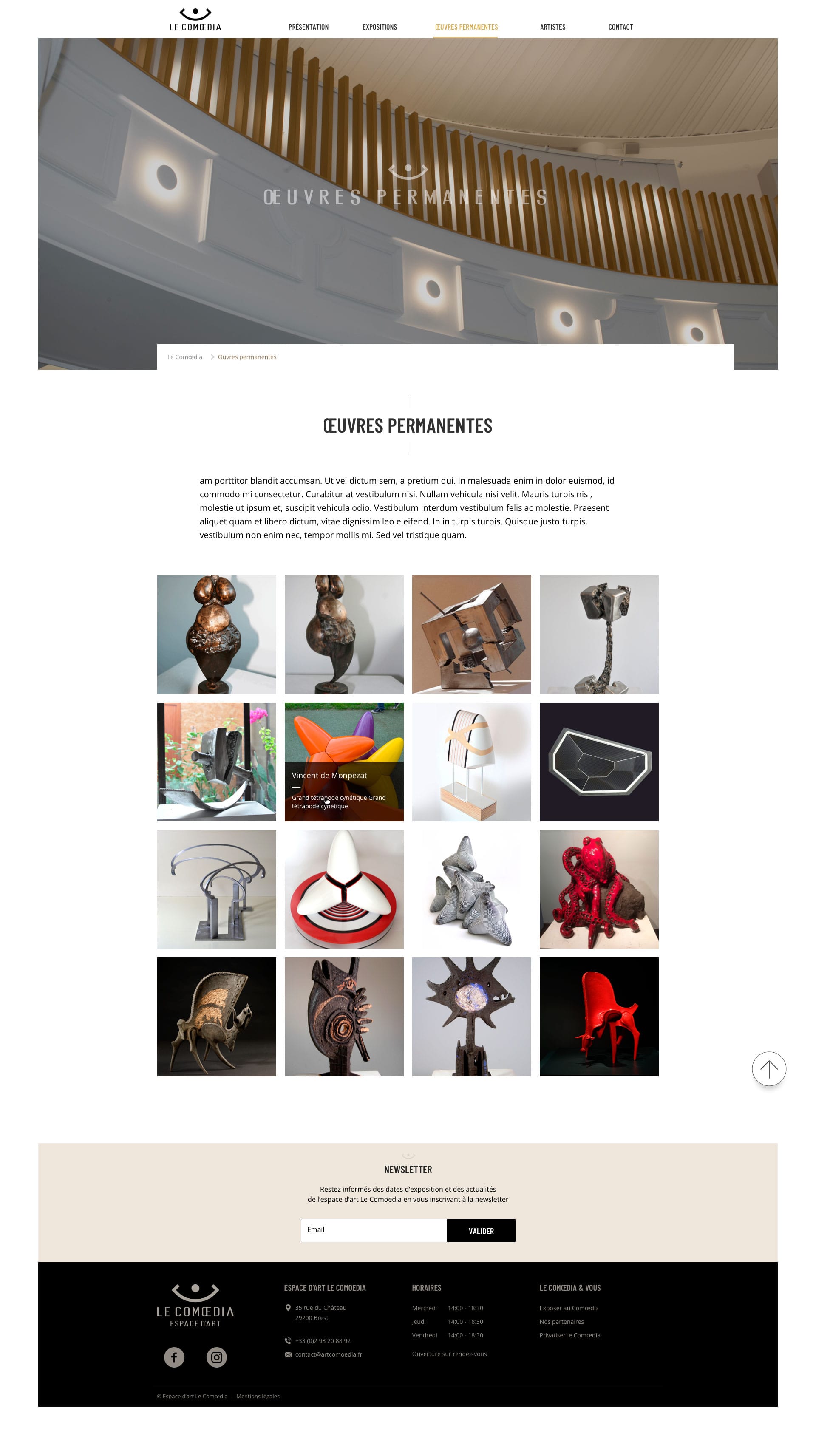 07 Oeuvres permanentes grid Colored