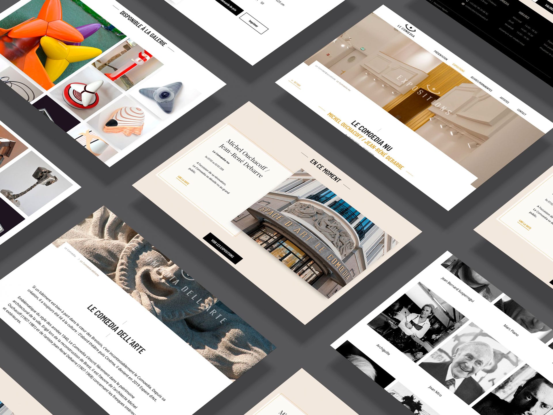 Comoedia Grid Website