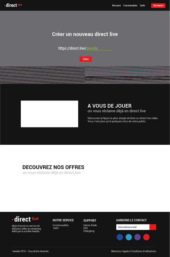 Direct Live old interface8