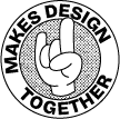 Make design together badge