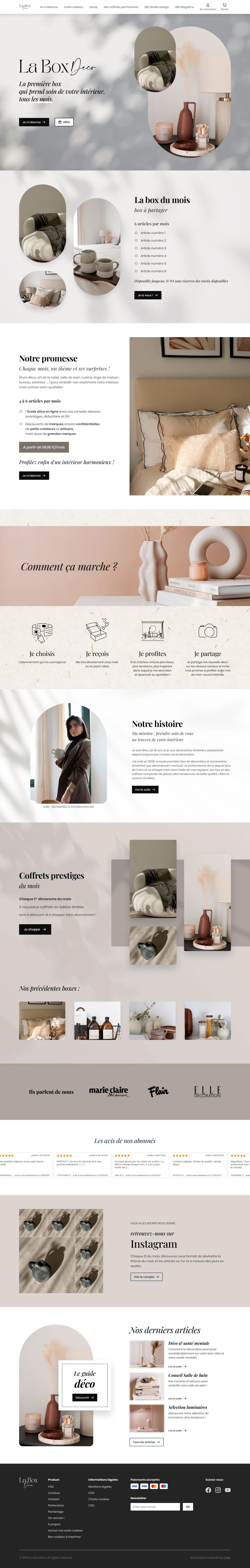 La BOX DECO Home 2
